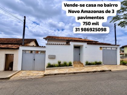 CASA A VENDA bairro Novo Amazonas/Itabira