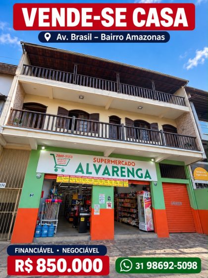 CASA A VENDA, bairro Amazonas/Itabira