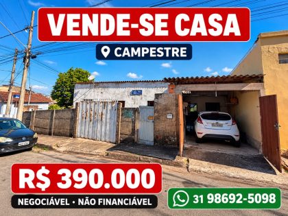 CASA A VENDA, bairro Campestre/Itabira